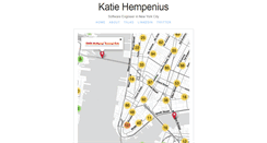 Desktop Screenshot of katiehempenius.com
